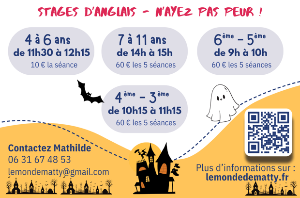 stage anglais melesse